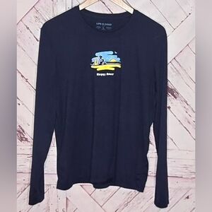 Life Is Good Happy Hour Long Sleeve Shirt